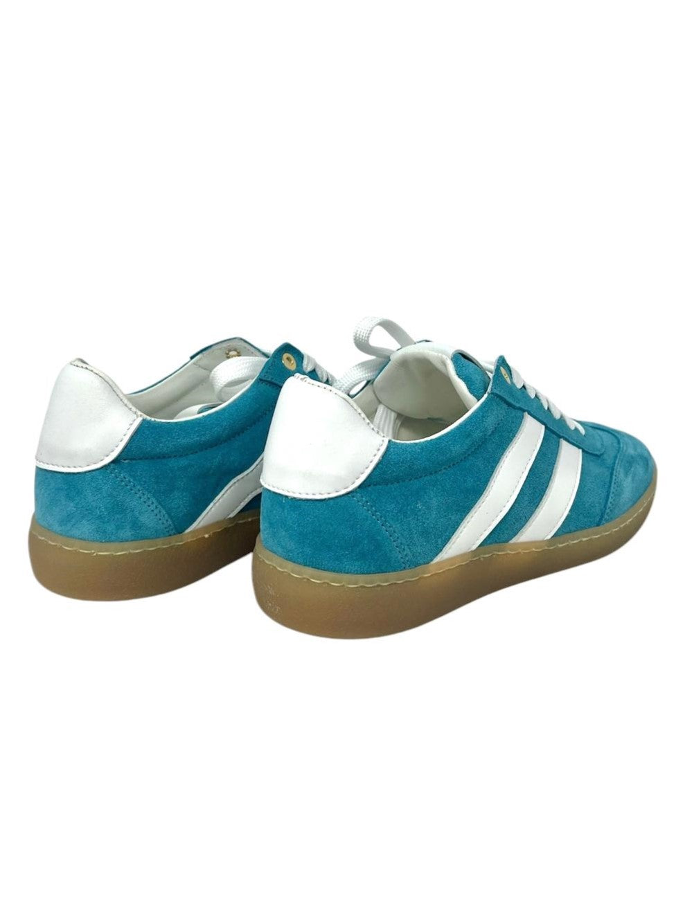 Sneakers Giada in camoscio azzurro - GIADAA