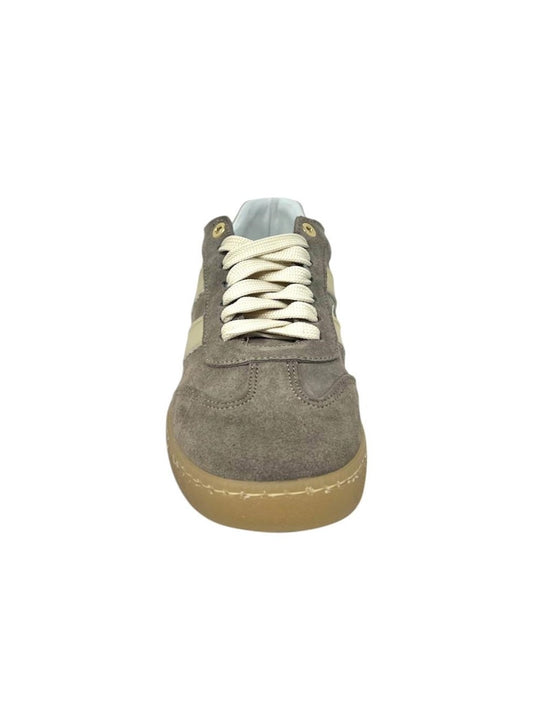 Sneakers Giada in camoscio taupe - GIADAT