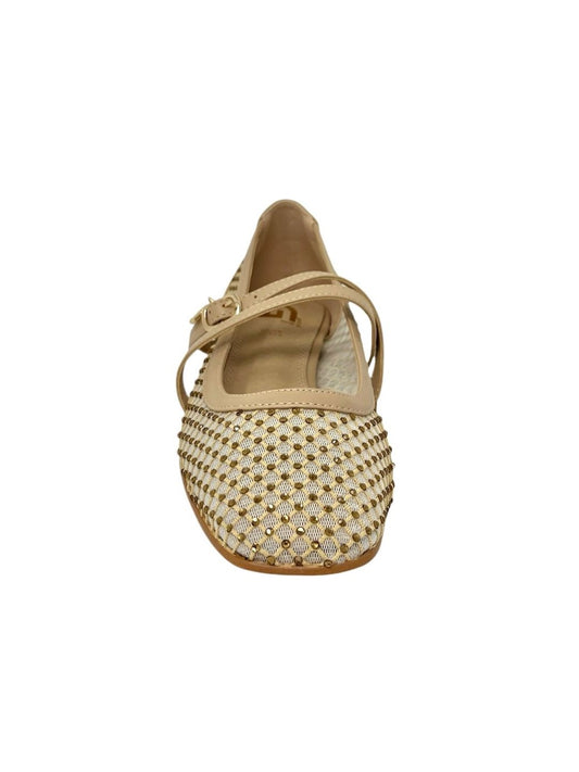 Ballerina a rete oro con strass - GD193O