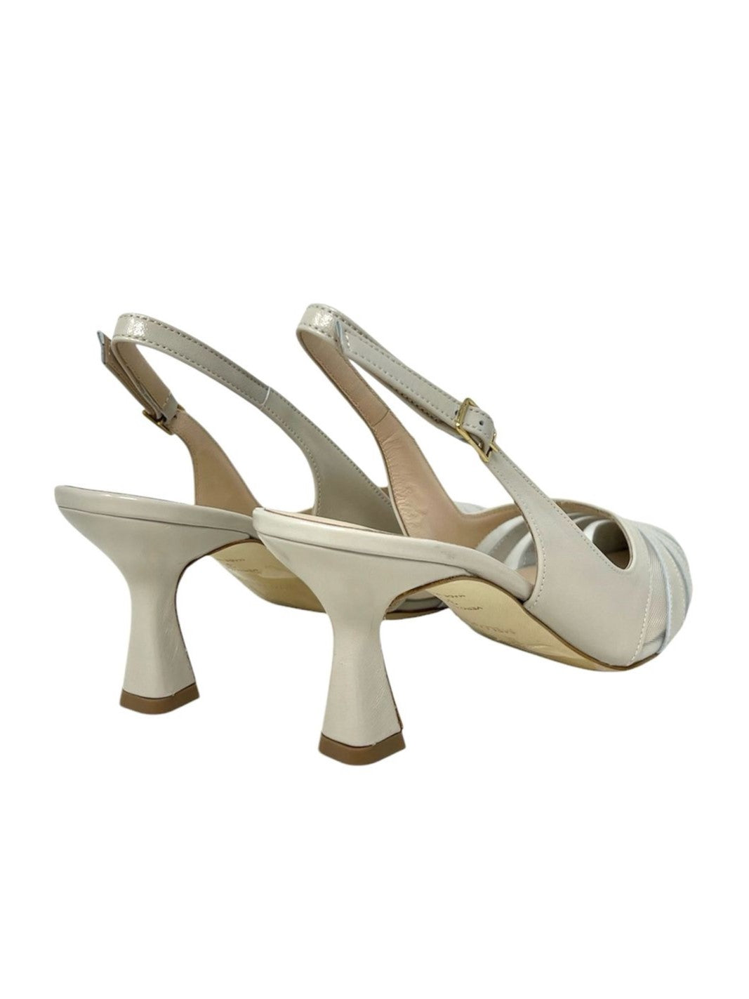 Decolletè slingback vertux milk - E1682