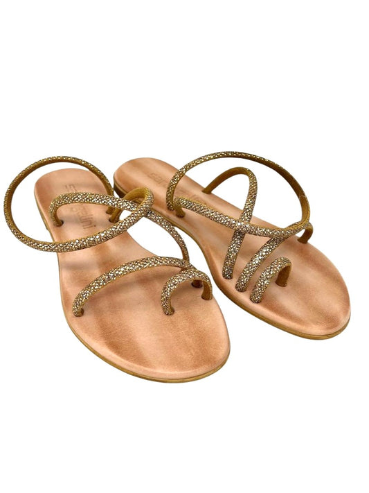 Sandalo infrapollice strass bronzo - ELISAB
