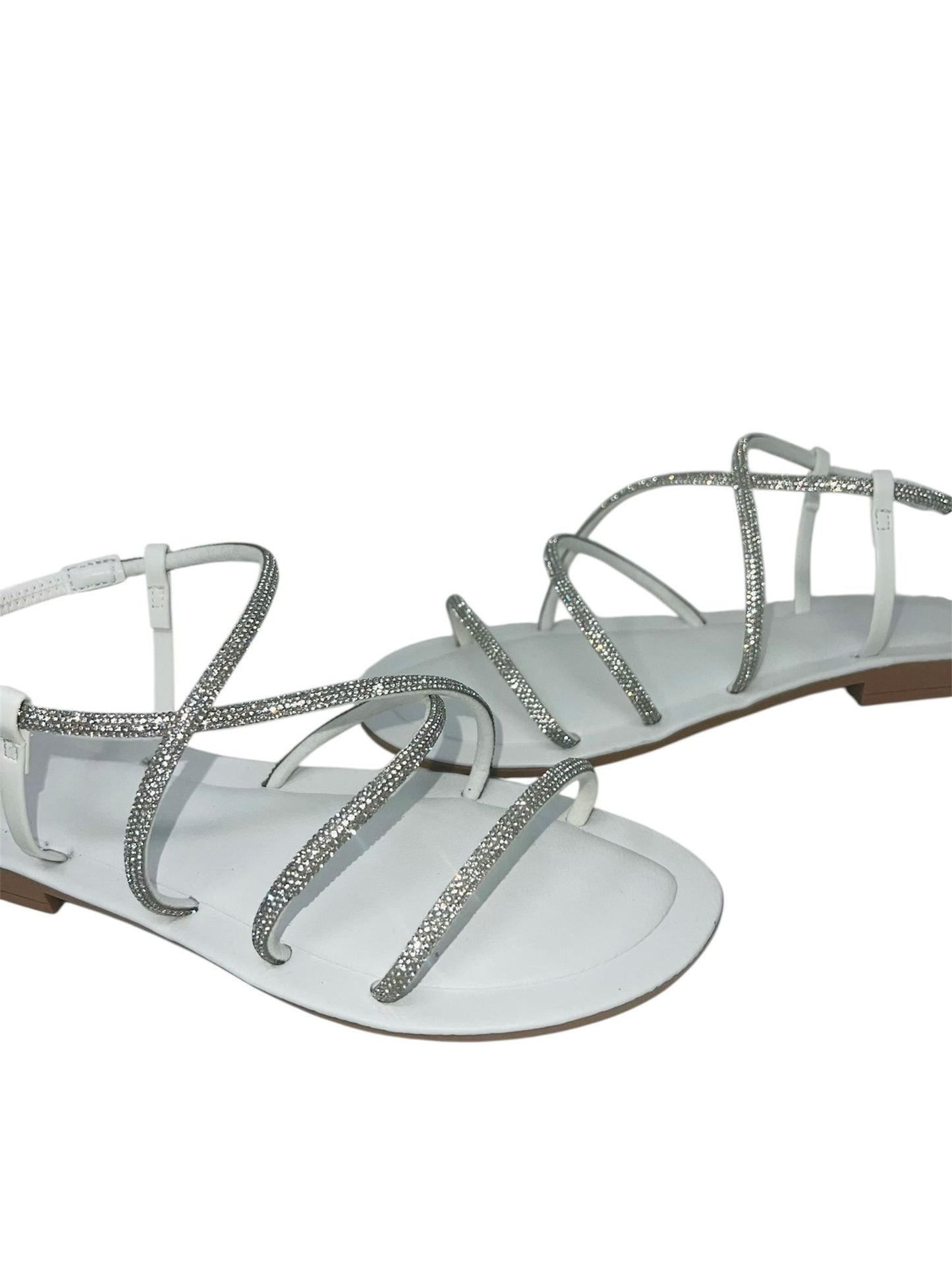 Sandalo basso crystal white - LIDO684