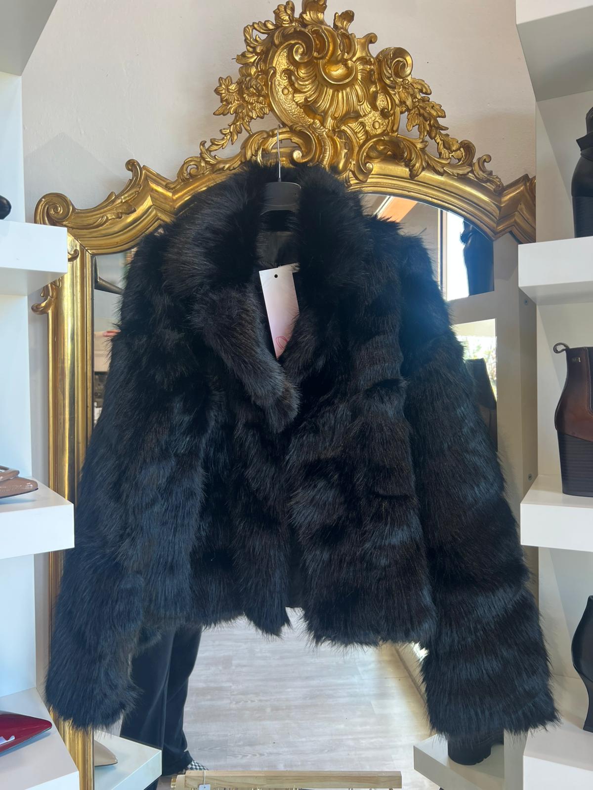 Eco-pelliccia collo reverse