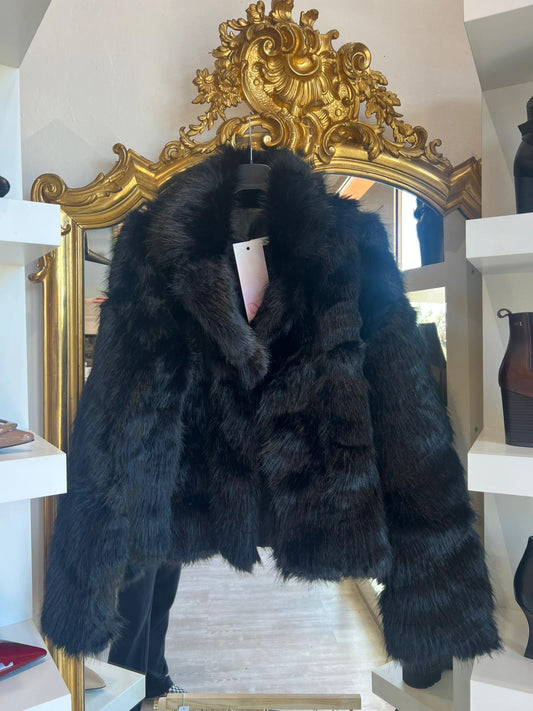 Eco-pelliccia collo reverse