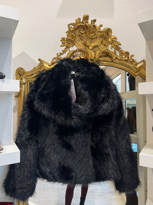 Eco-pelliccia con tasche