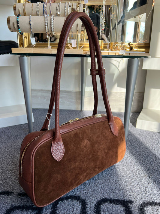 Borsa bauletto con manici rigidi - 15936