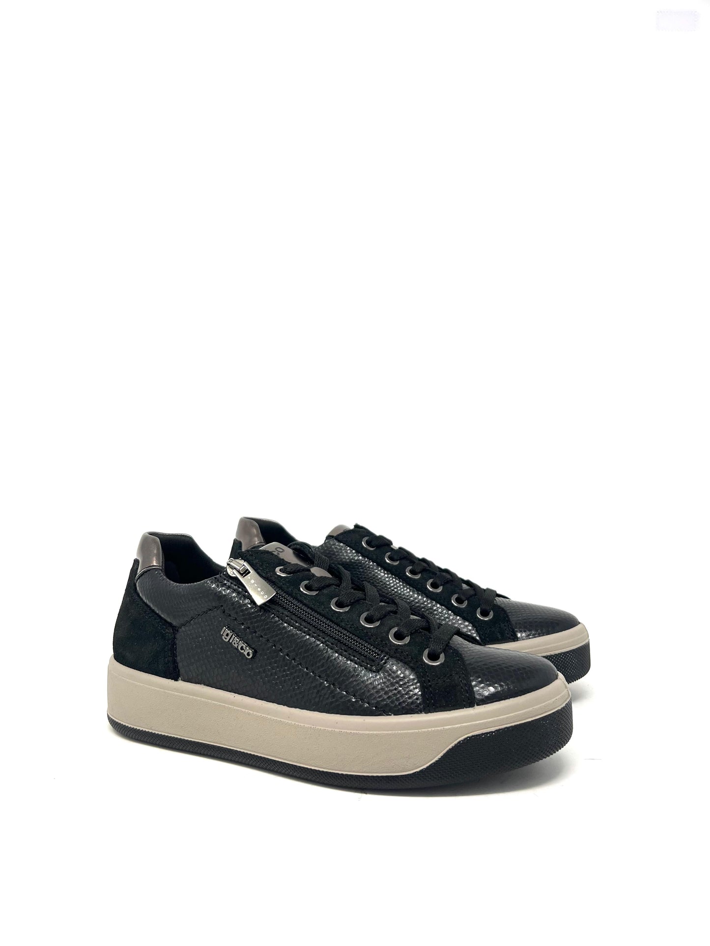 Sneakers Piper Nero Igi&Co -6669622