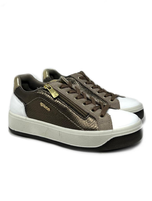 Sneaker Igi&Co a cassetta beige -6669644