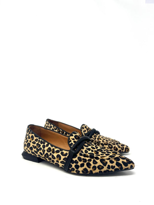 Ballerine in simil cavallino leopardato -055022