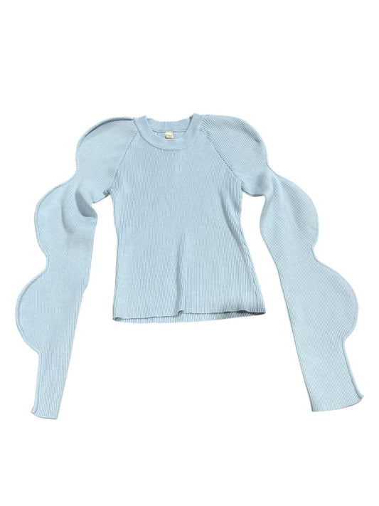 Maglia con maniche ondulate - 782800