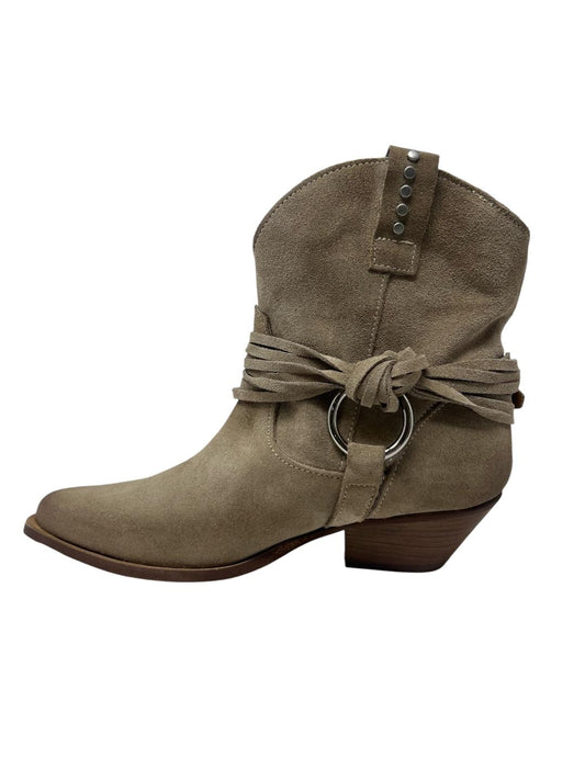 Texano basso taupe cavigliera - V_048T