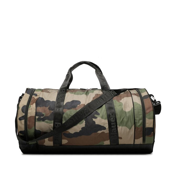 Borsone Blauer Camouflage