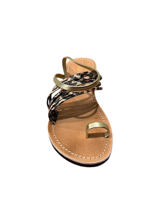 Sandalo mignon ghepardo pelle - 3281