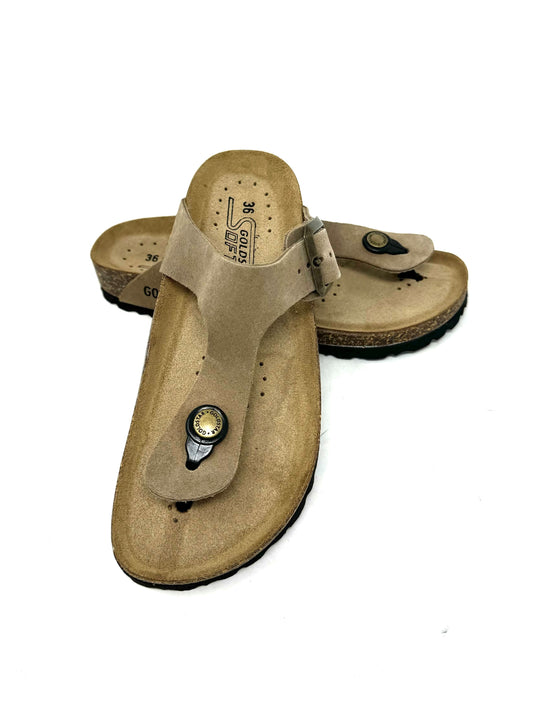 Infradito platform sughero camoscio-230Q