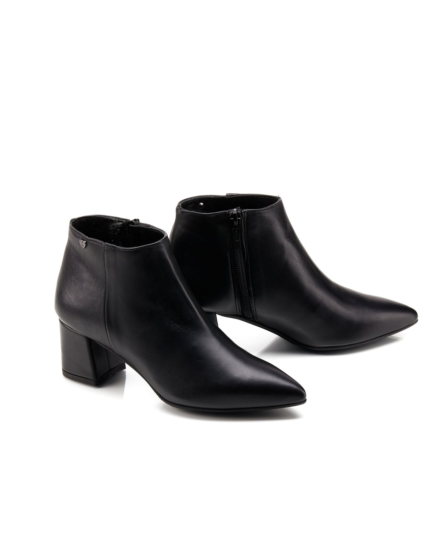 Ankle boot in nappa nero -I23420