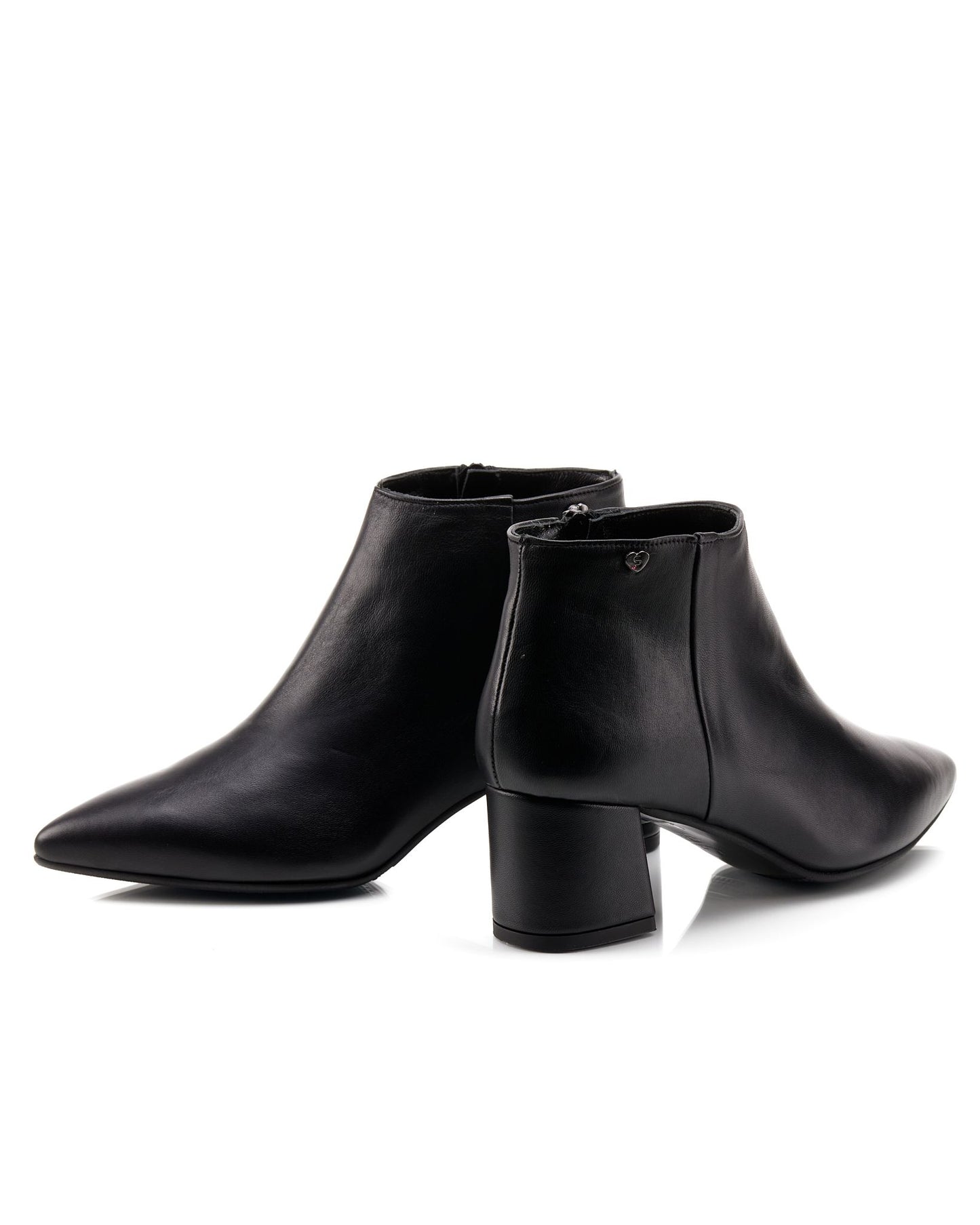 Ankle boot in nappa nero -I23420