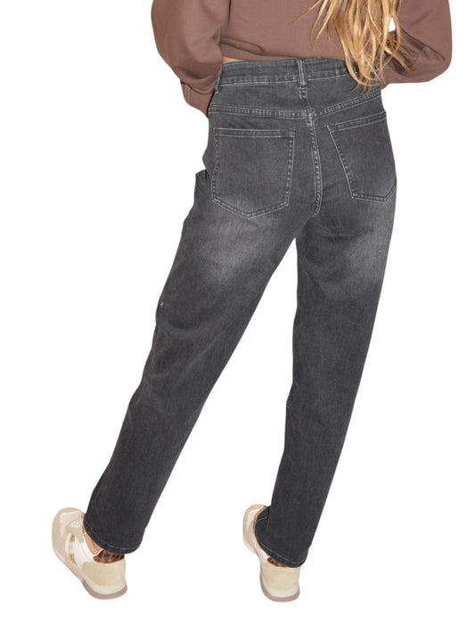 Jeans regular grigio -15551