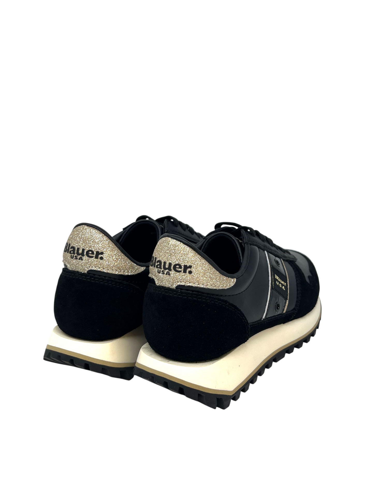 Sneaker Millen camoscio nero - MILBLK