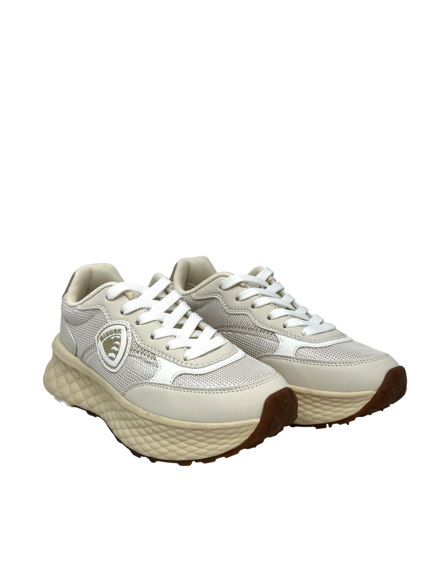 Sneaker Lynn tessuto cream - LYNCRE