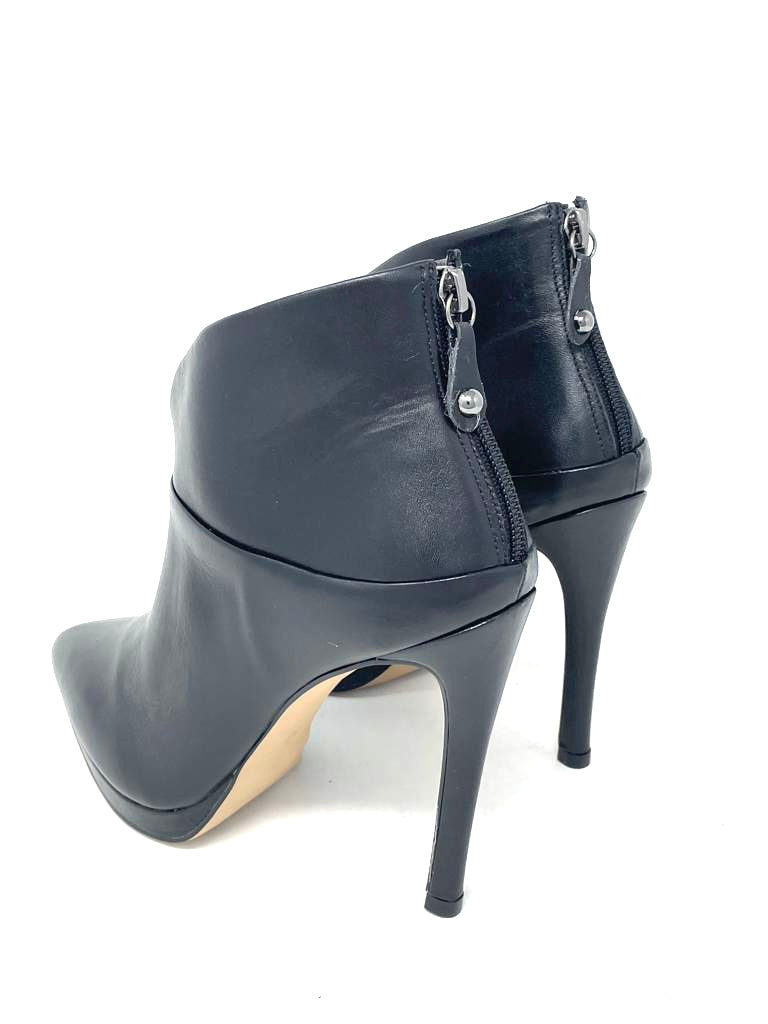 Ankle boots plateau vitello nero - 1960ANE