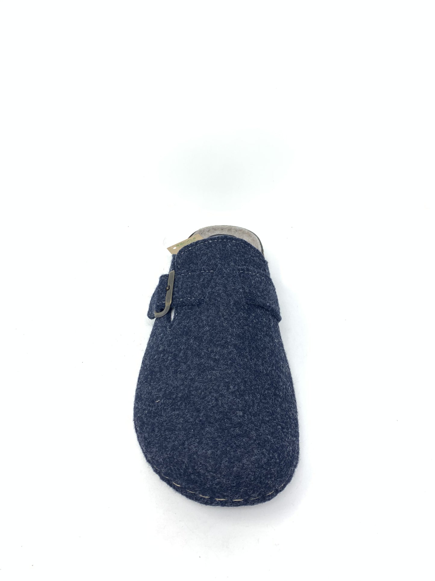 Ciabatta in lana uomo blu