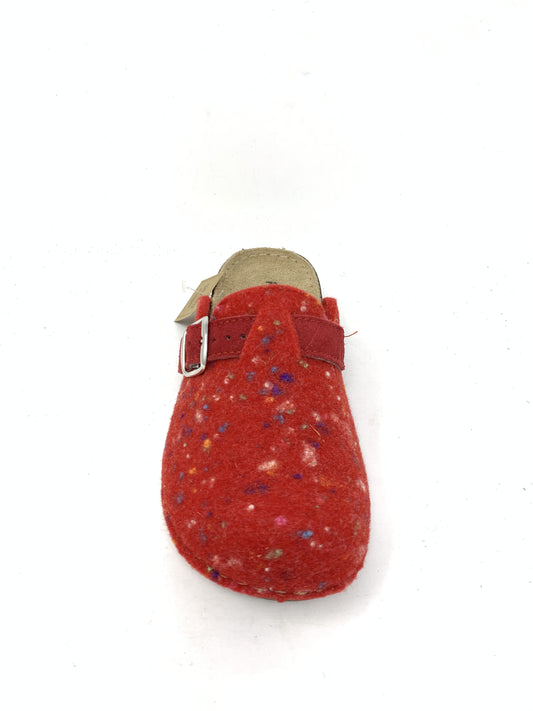 Ciabatta fantasia rossa