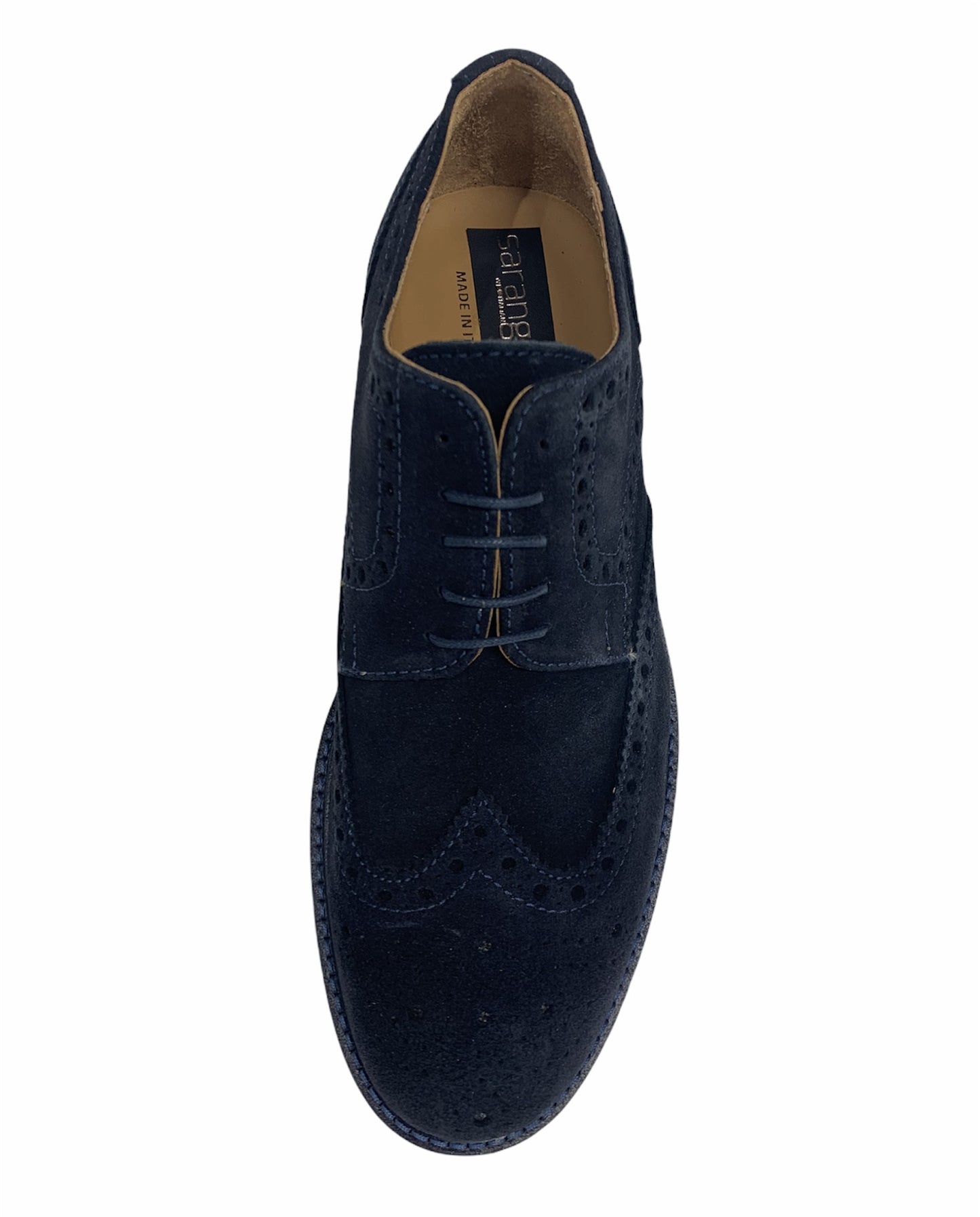 Derby camoscio blu