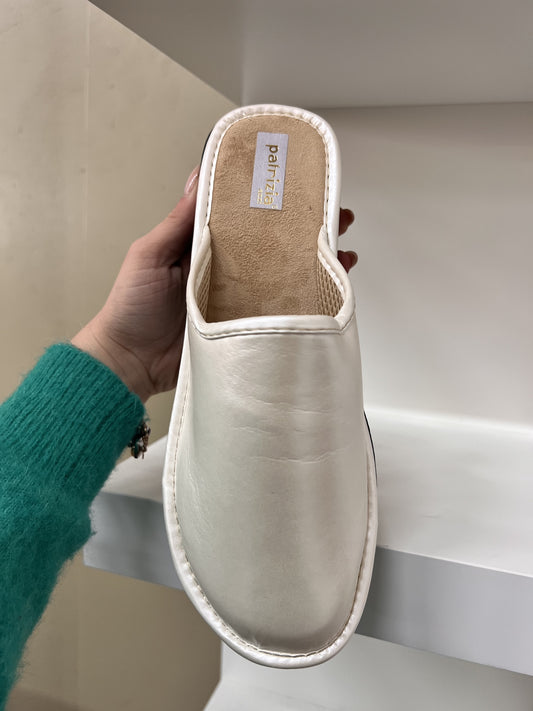 Ciabatta donna perla