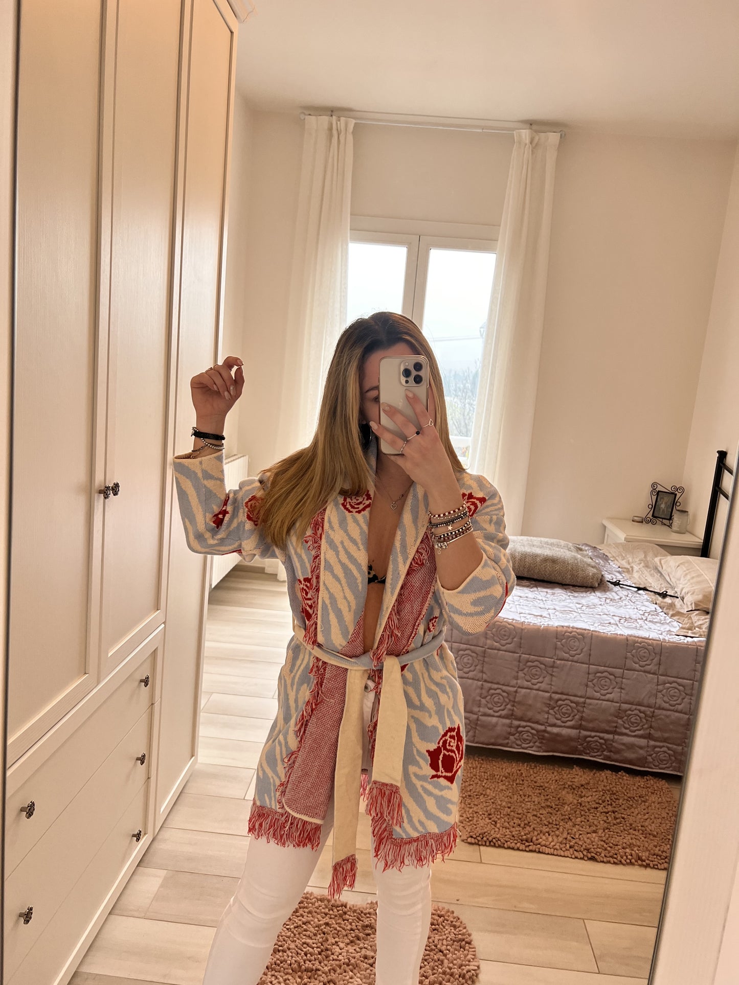 Cardigan roselline