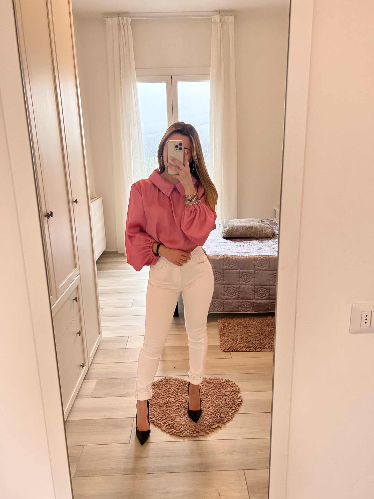 Jeans skinny white