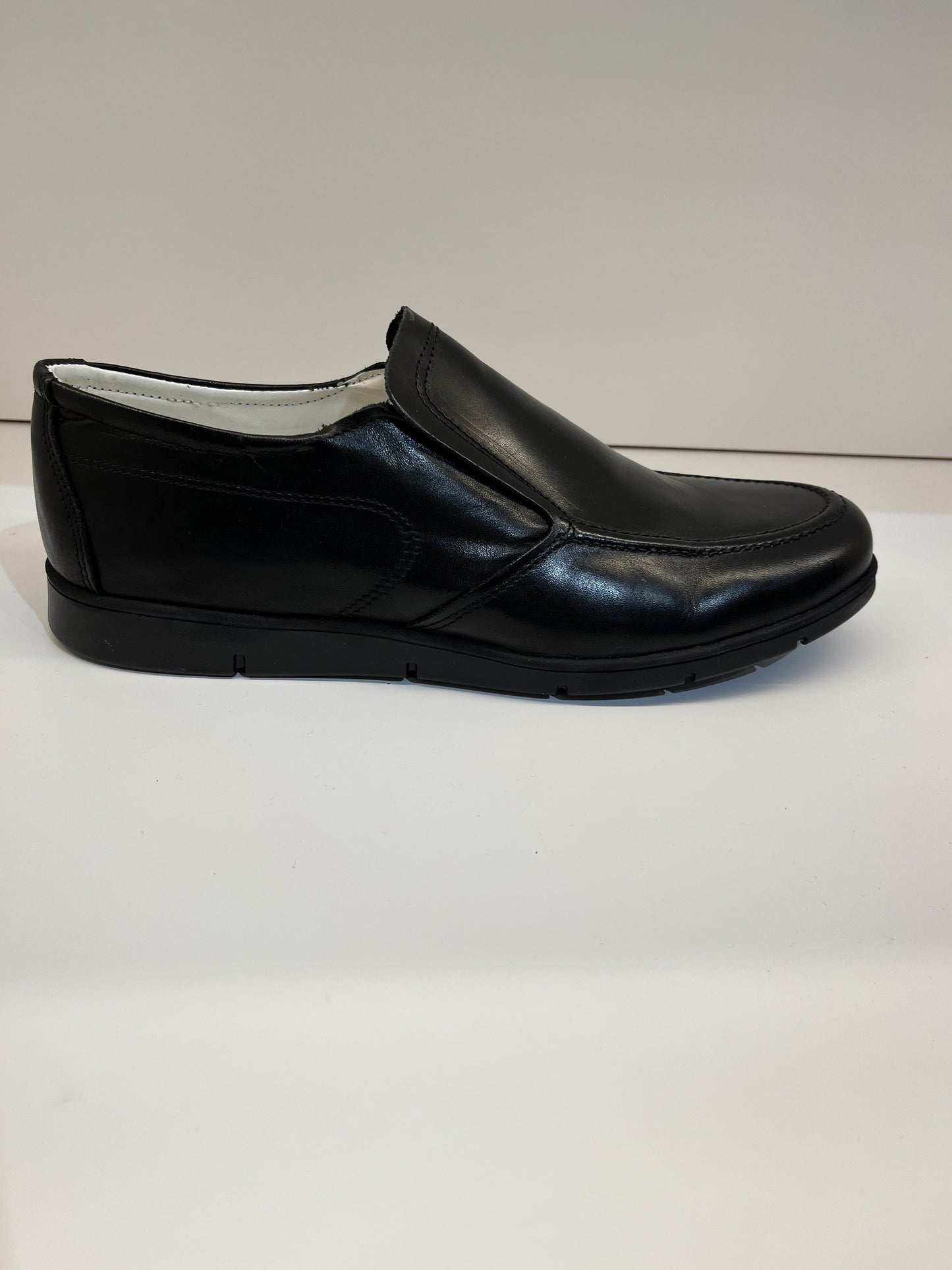 Slip-on uomo classico pelle nero