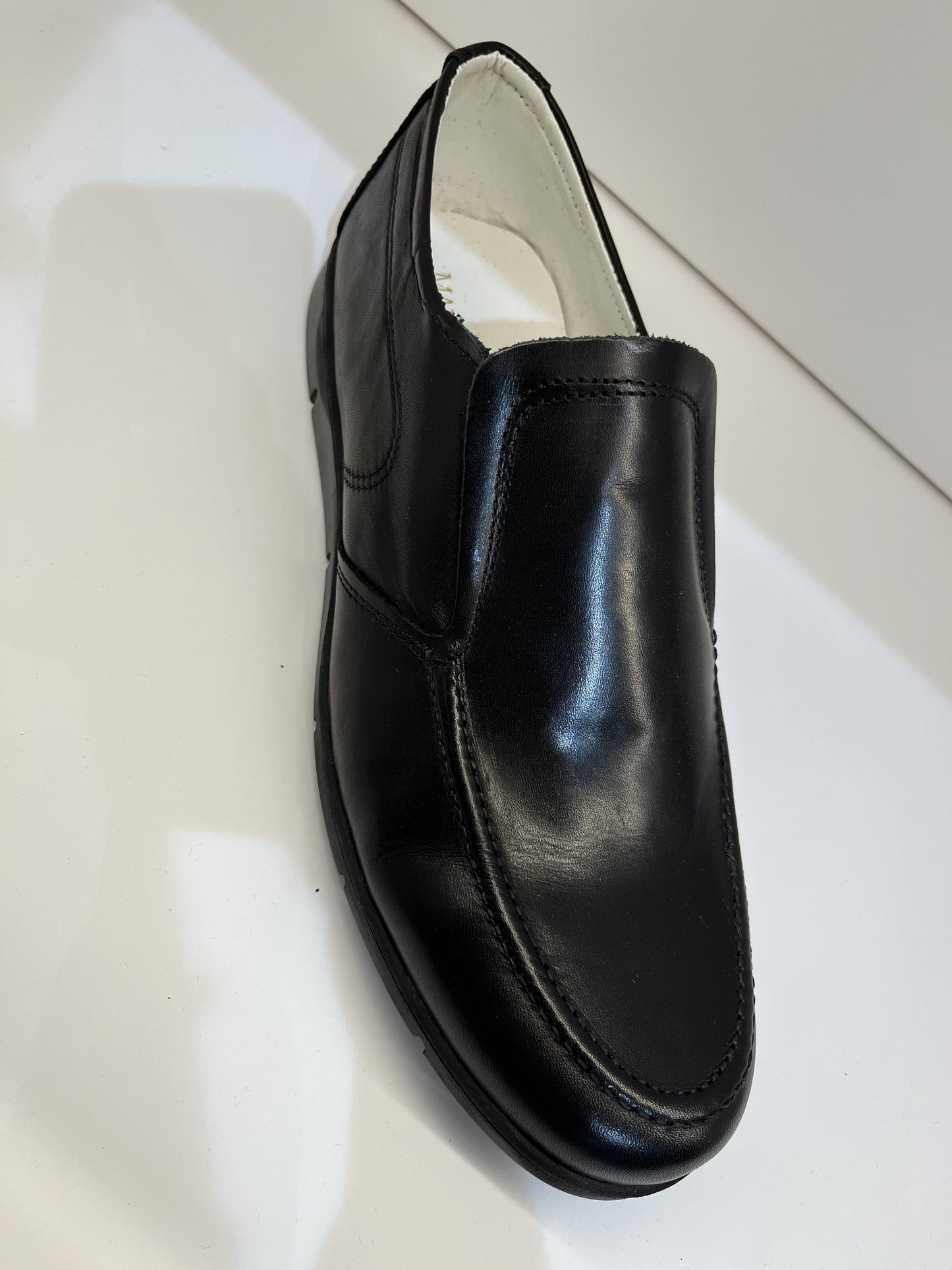 Slip-on uomo classico pelle nero