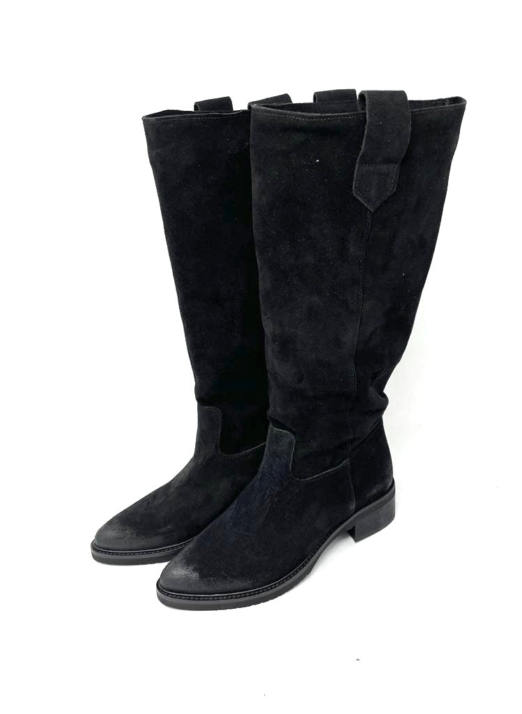 Camperos camoscio nero - A721NE