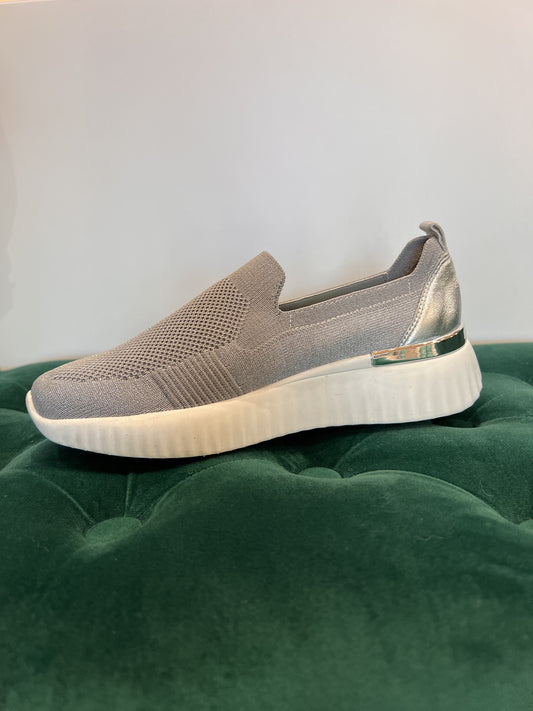 Slip-ok elasticizzata lurex silver