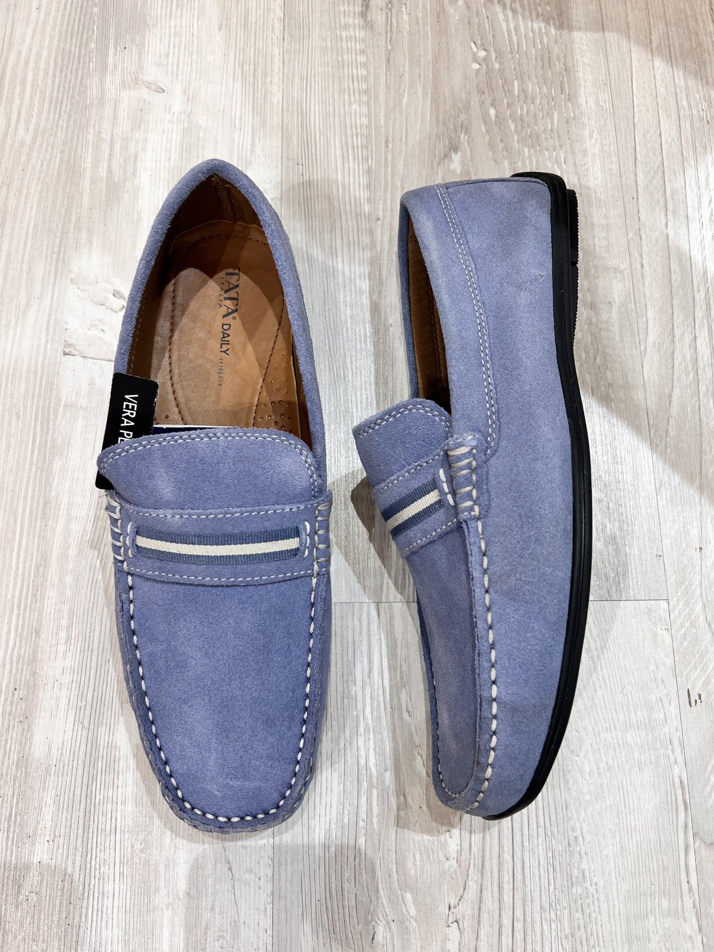 Mocassino sportivo con fascetta suede sky
