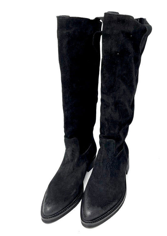 Camperos camoscio nero - A721NE