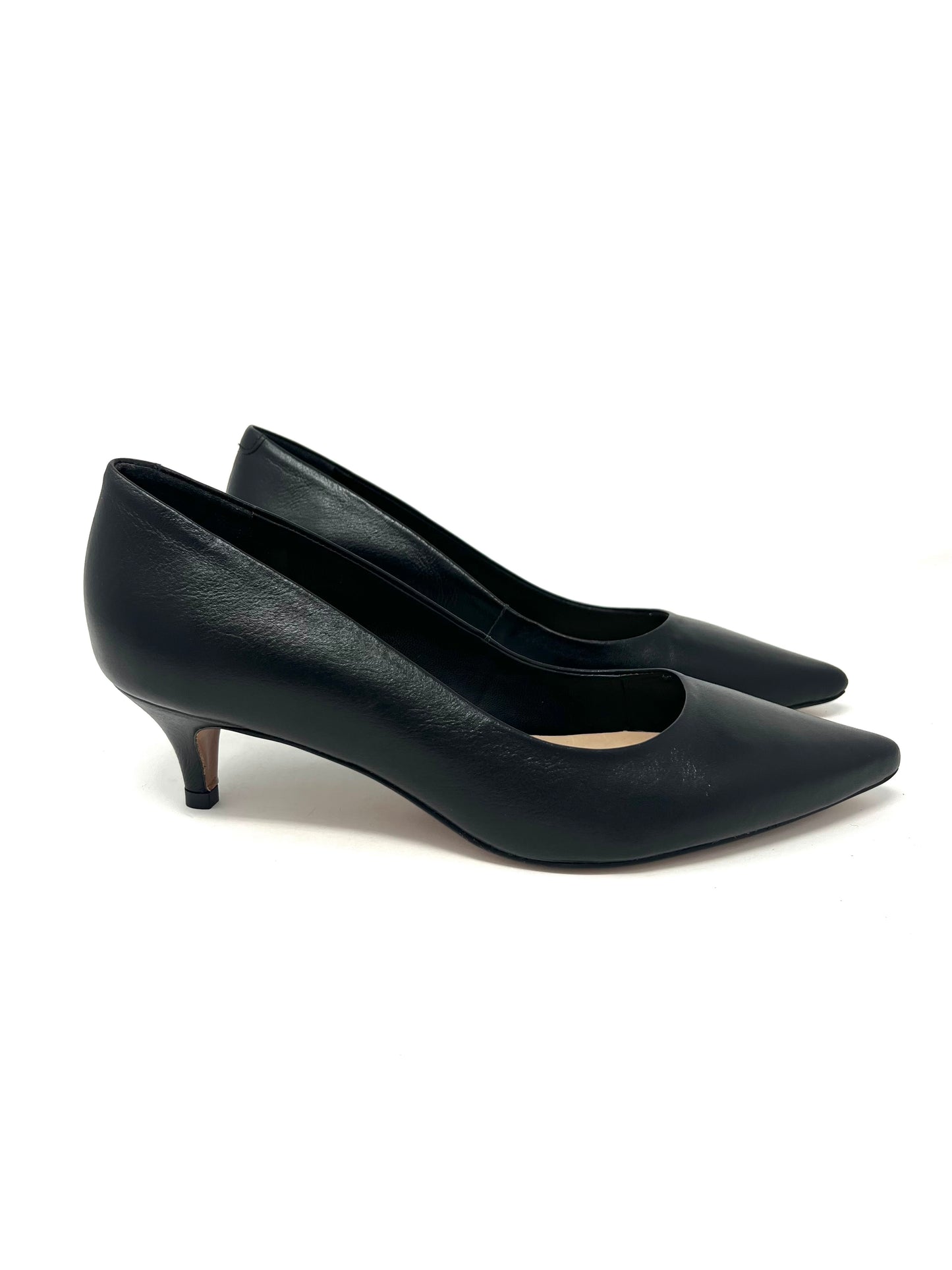 Decolletè tacco 5 cm vitello nero - 52511NE