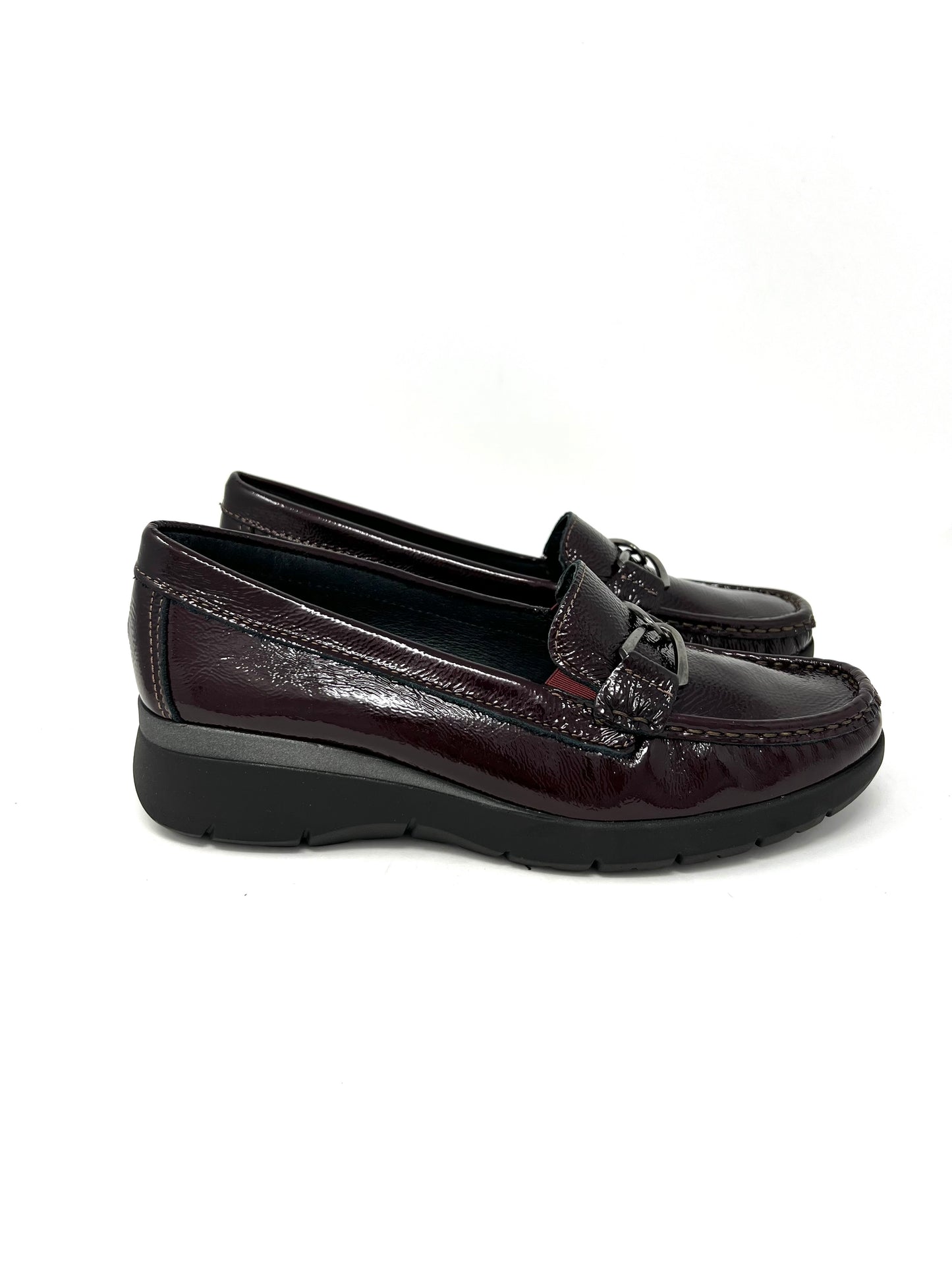 Mocassino confort prugna 2759411