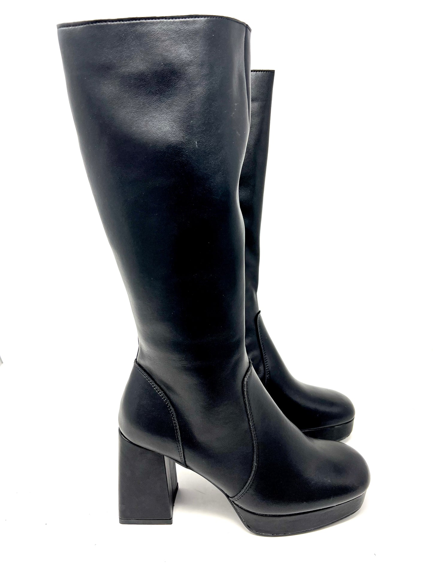 Stivale plateau con tacco alto - B1306AN