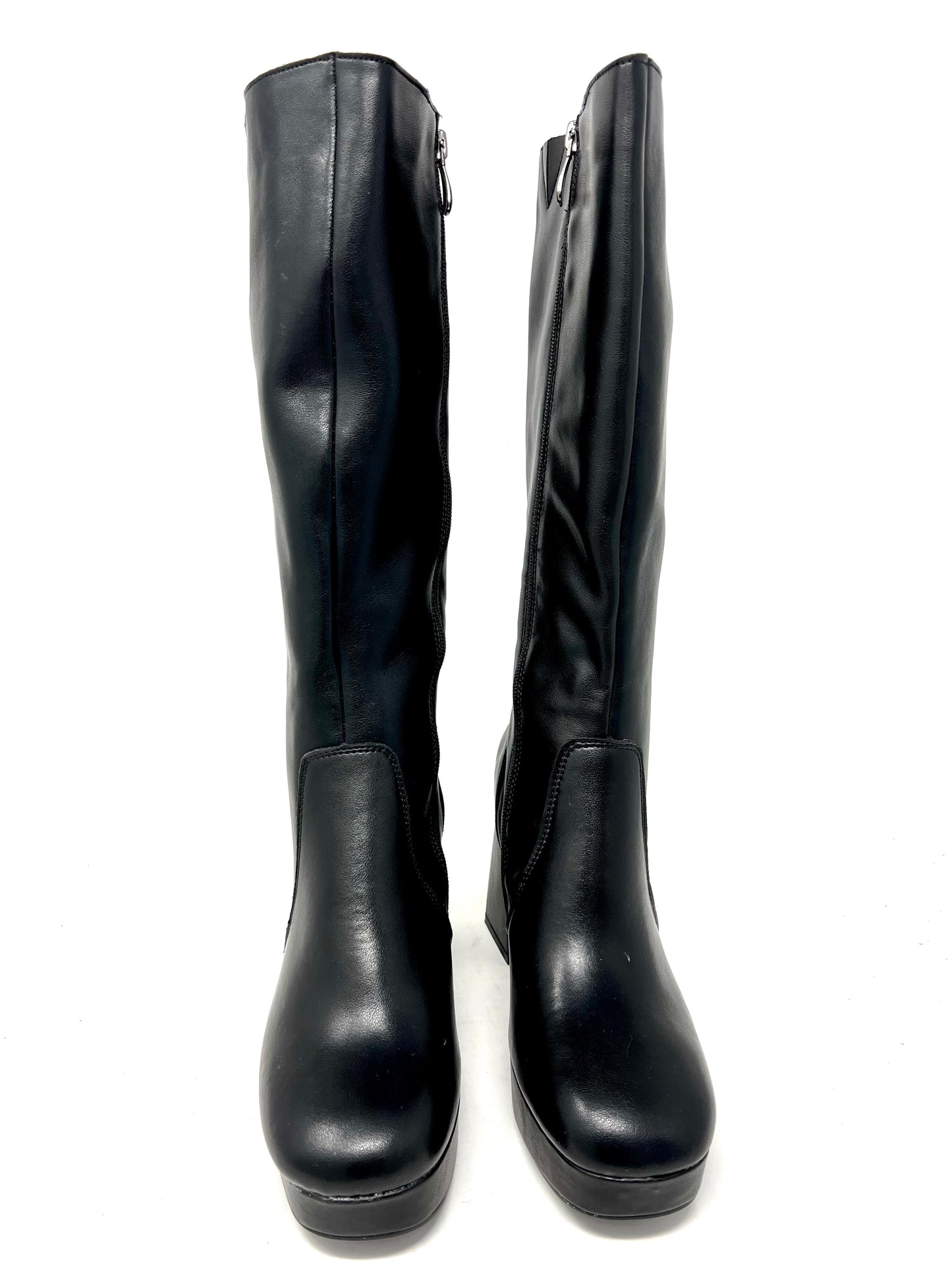 Stivale plateau con tacco alto - B1306AN