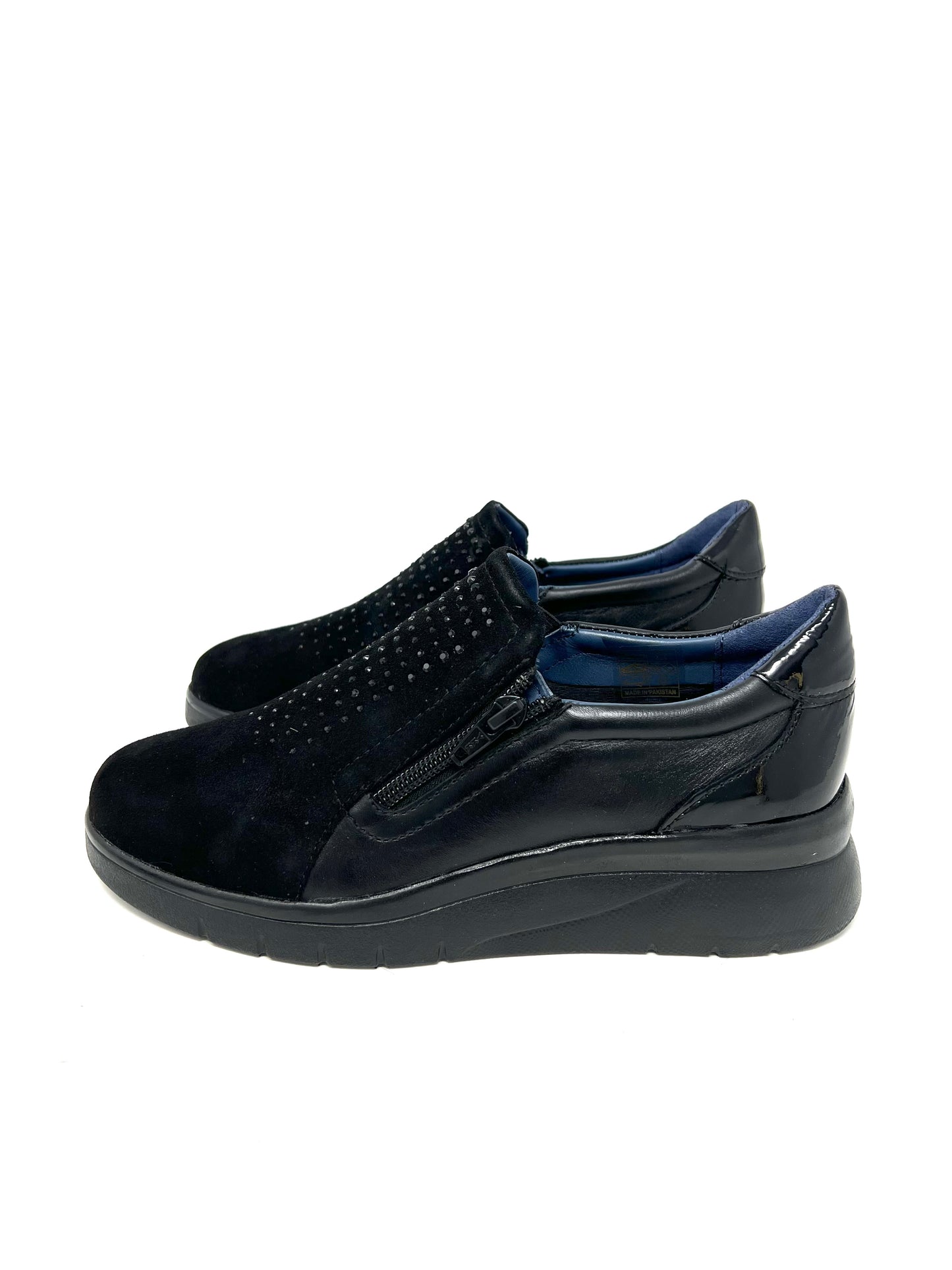 Sneakers strass e cerniera Melluso - K55417B