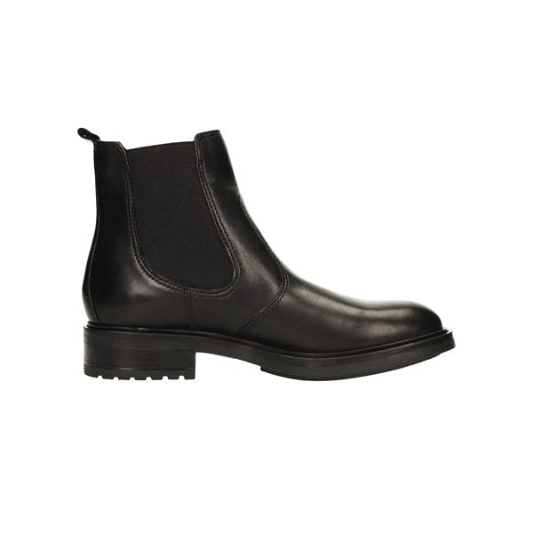 Chelsea boots neri in vera pelle -WH66H03