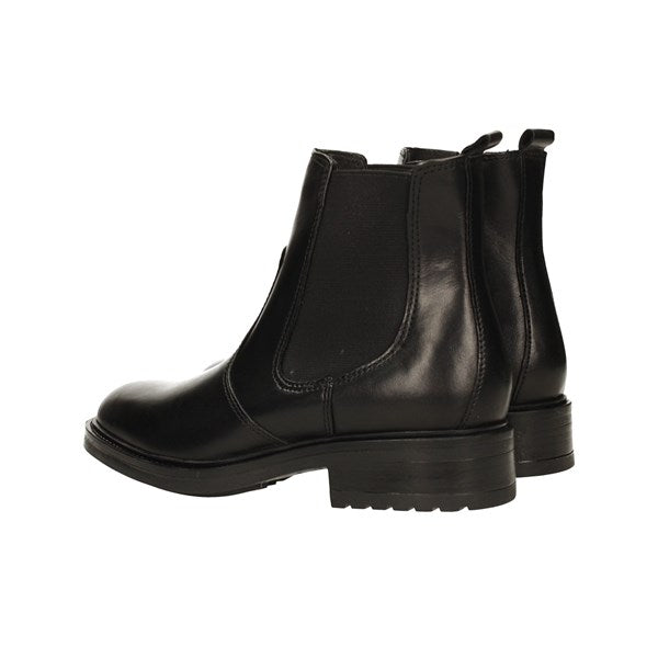 Chelsea boots neri in vera pelle -WH66H03