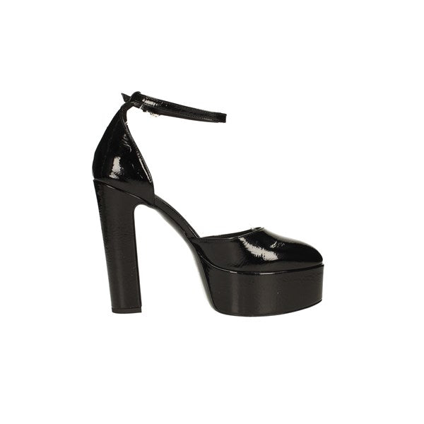 Decolletè platform in vernice nera 1860NE