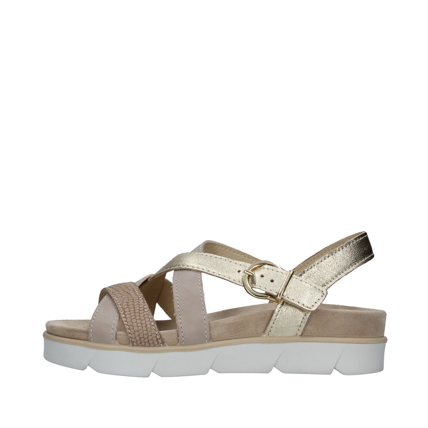 Sandali bassi Igi e Co dettagli oro - 367111