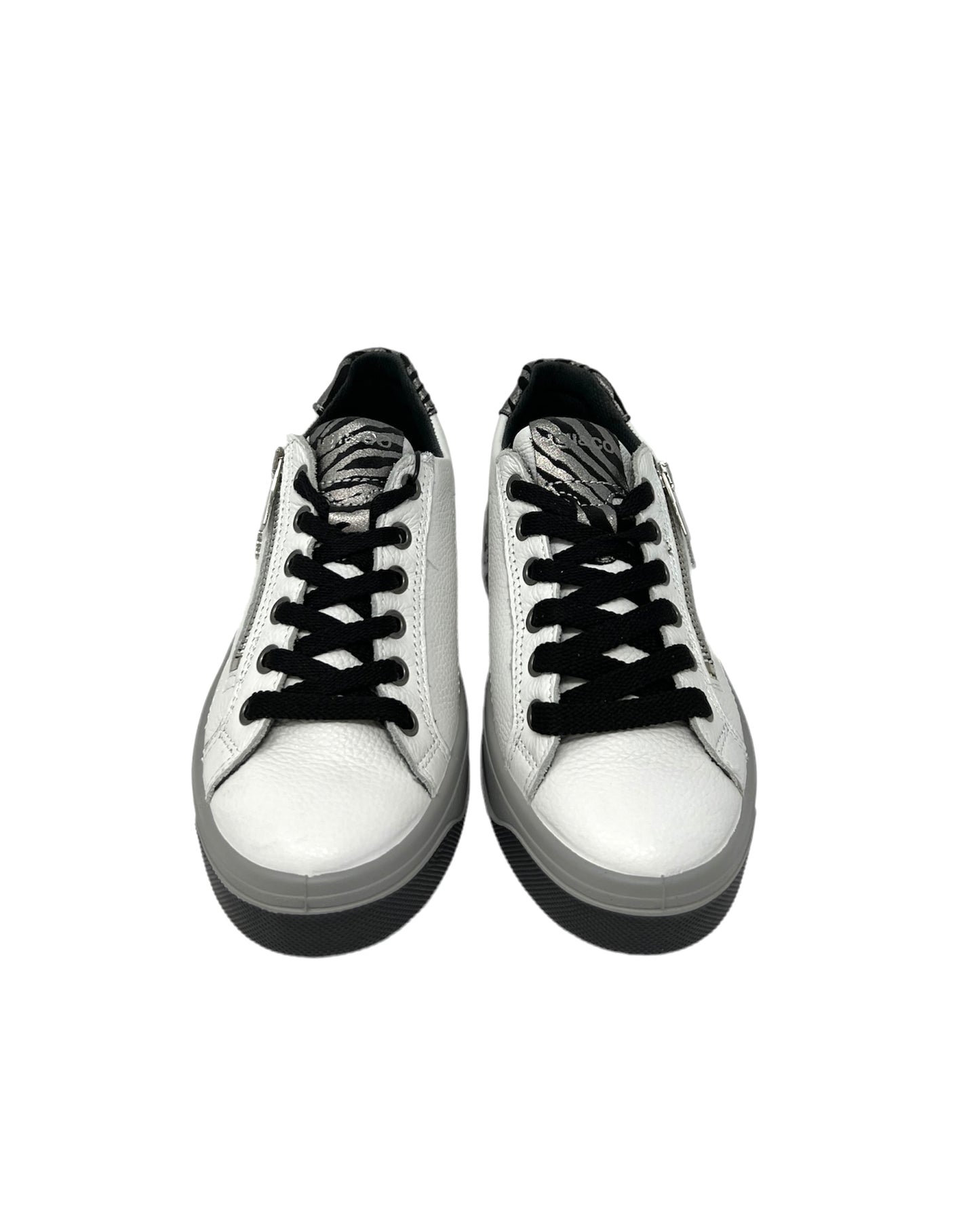 Sneaker cassetta in pelle bottolato - 2671011