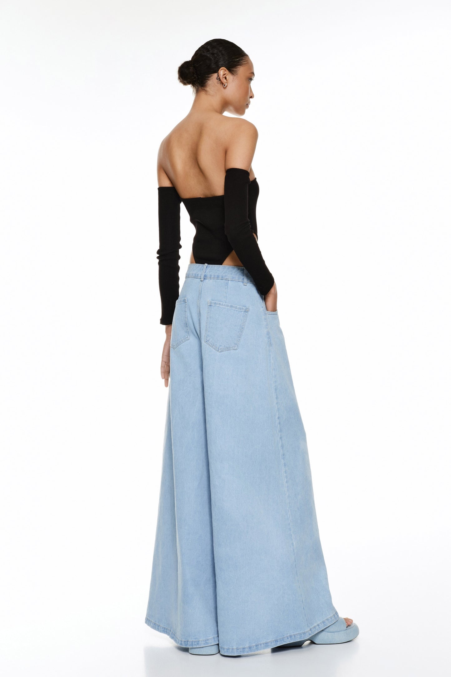 Body sgambato manicotti Lumina fashion -L3748N