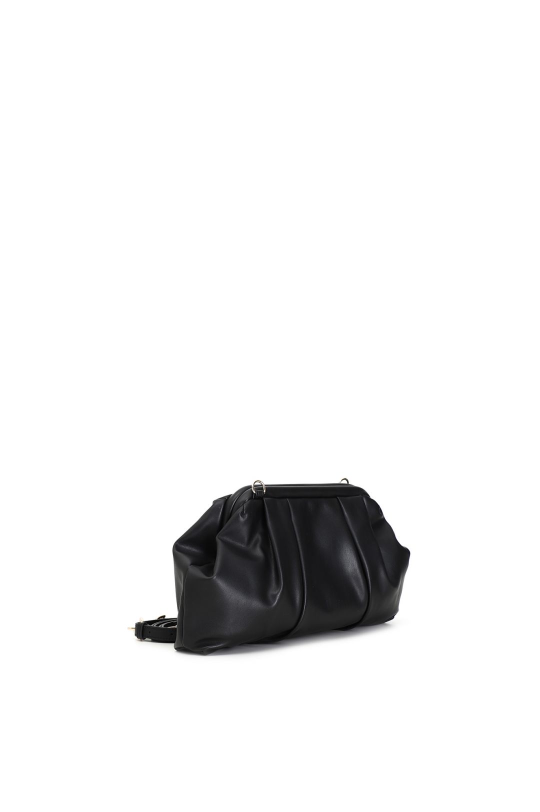 Pochette morbida con tracolla e chiusura a scatto -ZA0403N