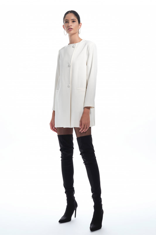 Cappotto corto doppio petto - L6577