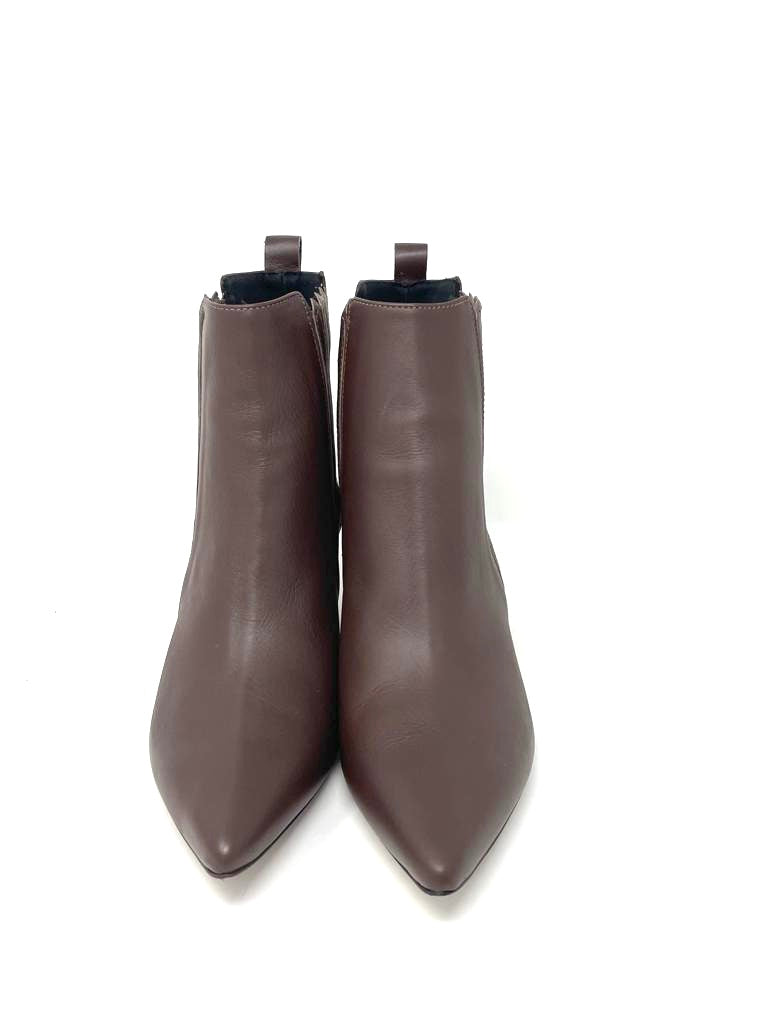 Ankle boots in pelle brownie - 49640BR